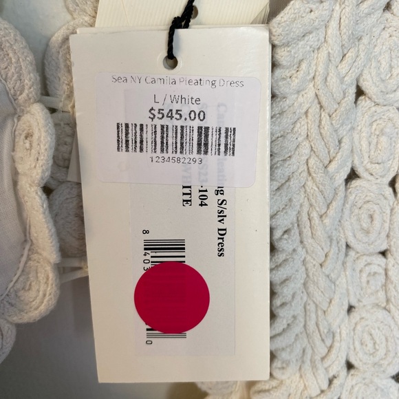 Sea New York Ivory Crochet-Top Maxi Dress - Picture 4 of 13